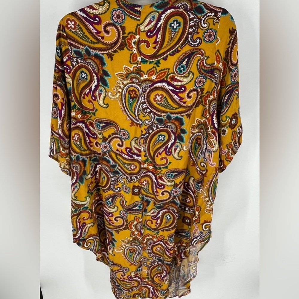 Terra & Sky Kimono Cover-Up 14W (0X) - Picture 2 of 4